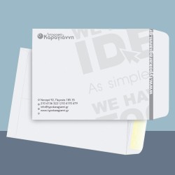 Φάκελα 25χ35 μονόχρωμα