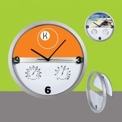 Ρολόι τοίχου με αποσπόμενη πλάτη για φωτογραφεία