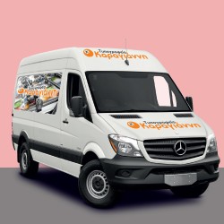 Αυτοκόλλητα επαγγελματικών οχημάτων